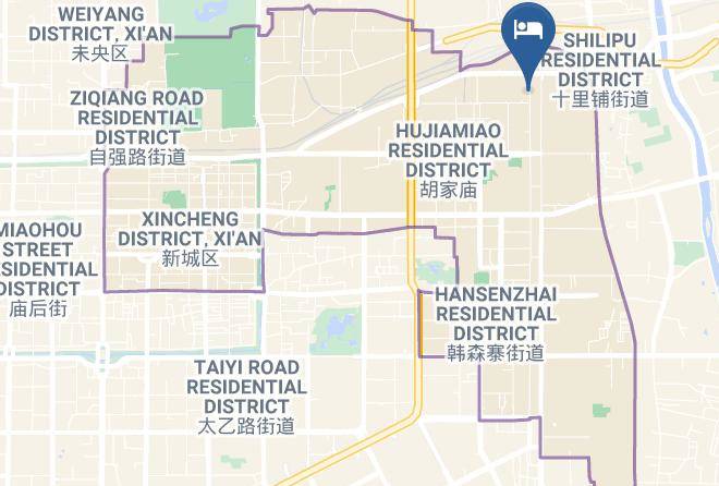 Xi An - Shanqi Hotel Maps