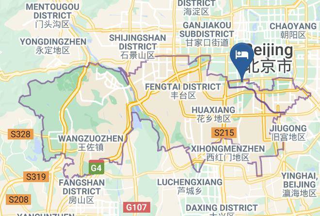 Fengtai District - Shanquan Jinxiu Hotel Maps