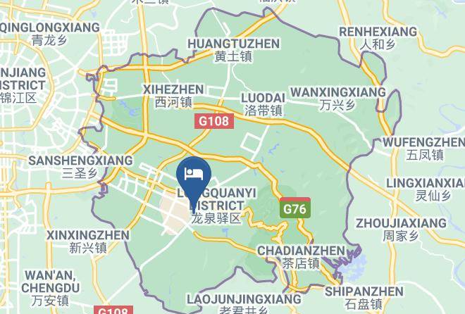 Chengdu - Shanshui Fashion Hotel Maps