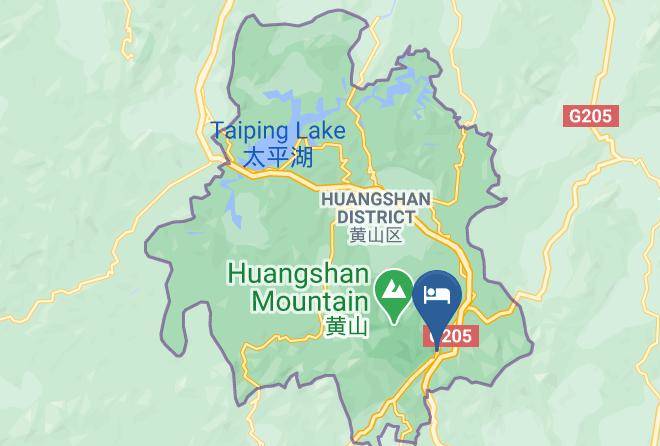 Huangshan - Shanshui Hotel Maps