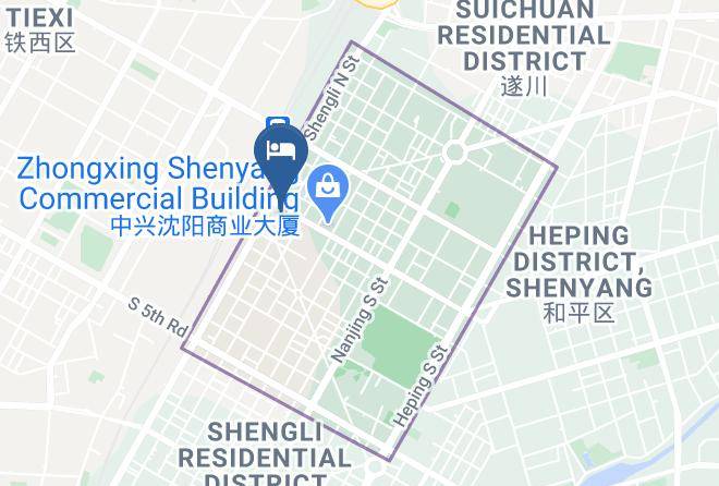 Shenyang - Shanshui Trends Hotel Fulihua Branch Maps