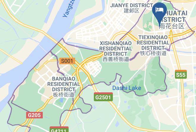 Nanjing - Shanshui Trends Hotel Nj South Station Maps