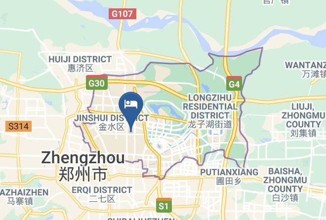 Zhengzhou - Shanshui Trends Hotel Nong Ye Road Maps