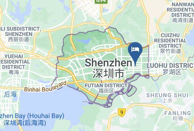 Shenzhen - Shanshui Trends Hotel North Huaqiang Maps