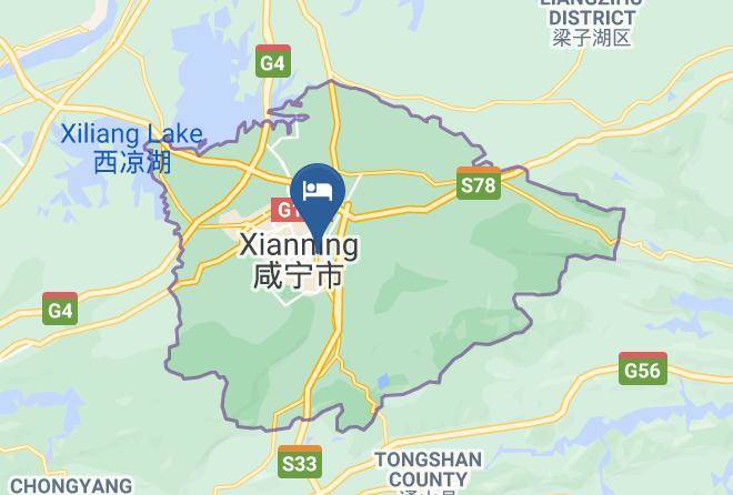 Xianning - Shanshui Trends Hotel Maps
