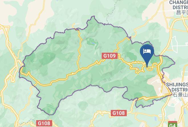Mentougou District - Shanshui Yiyuan Resort Maps