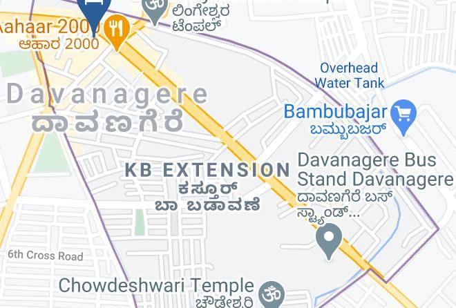 Davangere - Shanthi Comforts Maps
