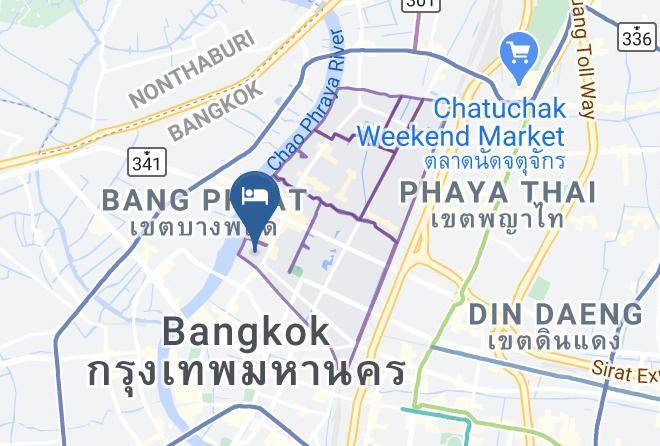 Dusit - Shanti Lodge Bangkok Maps
