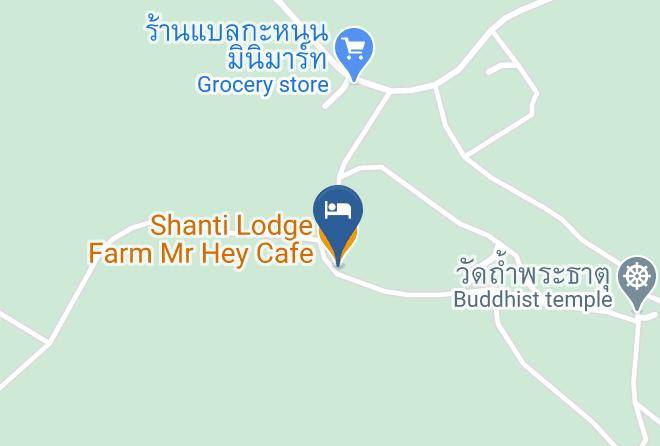 Amphoe Si Sawat - Shanti Lodge Farm Mr Hey Cafe Maps