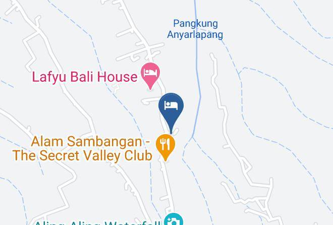 Buleleng Regency - Shanti Natural Panorama View Hotel Bar And Restaurant Maps