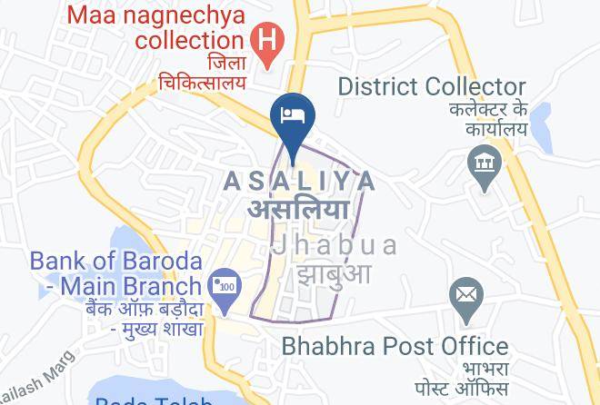 Shanti Niketan Hotel Map