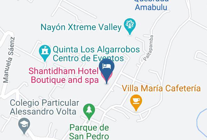 Shantidham Hotel Boutique And Spa Map