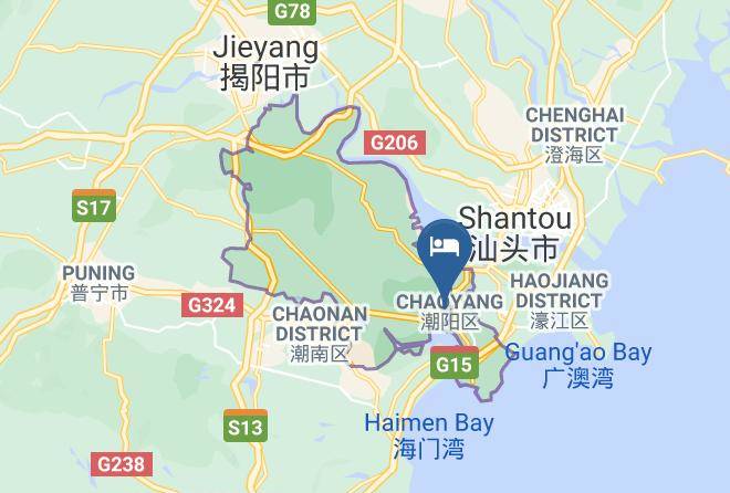 Shantou Feje Hotel Map