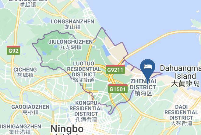 Ningbo - Shanwaishan Garden Hotel Maps