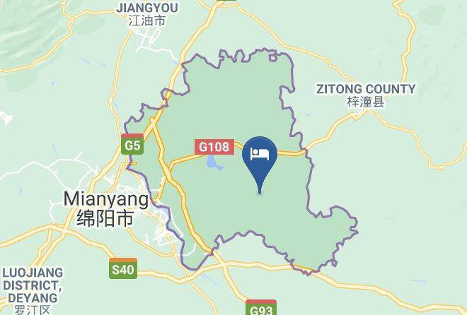 Mianyang - Shanxi Jian Yuan Hotel Maps
