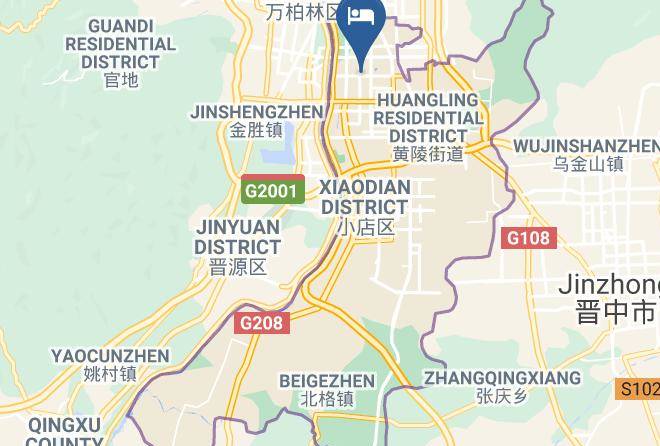 Taiyuan - Shanxi Junchen Hotel Maps