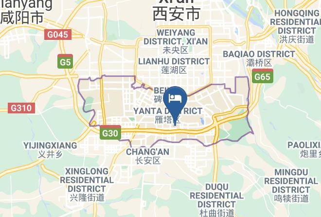 Xi An - Shanxi Xi'an Yaji Hotel Maps