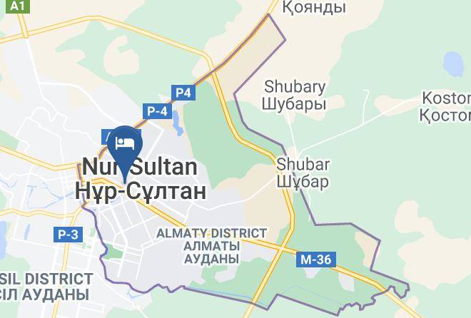 Shanyrak On Abaya Map