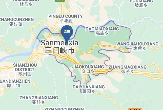 Sanmenxia - Shanzhou Hotel Maps