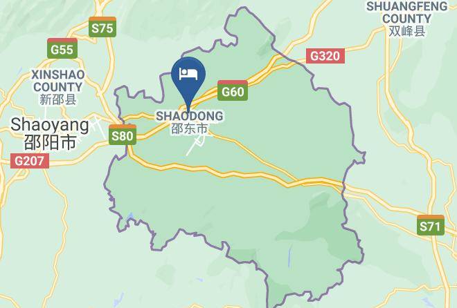 Shaoyang - Shaodong Lido Hotel Maps
