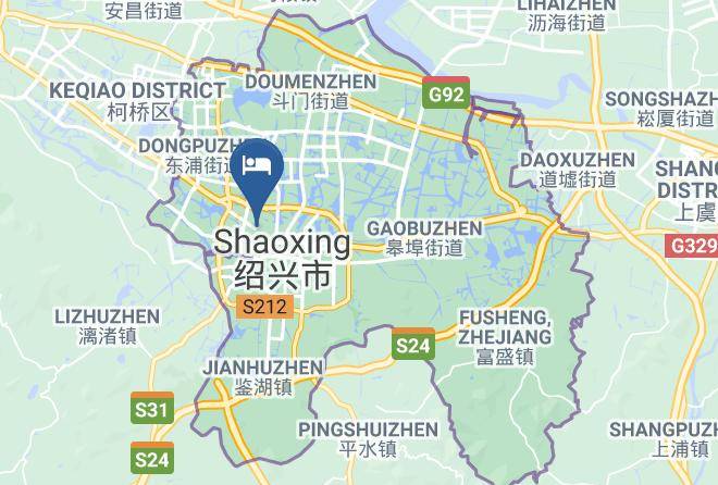 Shaoxing - Shaoxing International Hotel West Gate 2 Maps