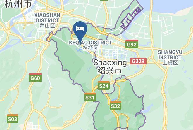 Shaoxing - Shaoxing Oriental Grand Hotel Maps