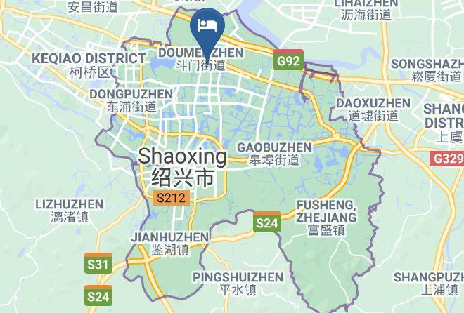 Shaoxing - Shaoxing Yiquan Hotel Maps