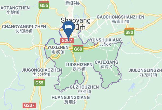 Shaoyang - Shaoyang Yangguang Hotel Maps