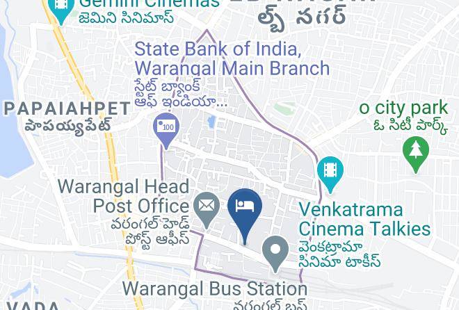 Warangal - Sharanya Hotel Maps