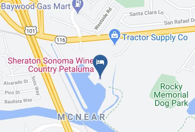 Sonoma - Sharaton Petaluma Maps