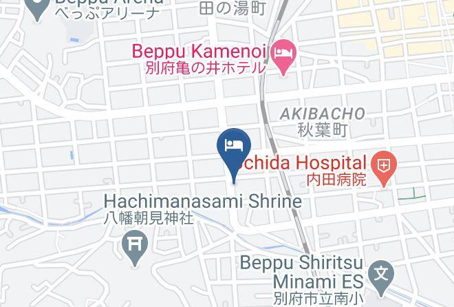 Share Hotel 198 Beppu Map