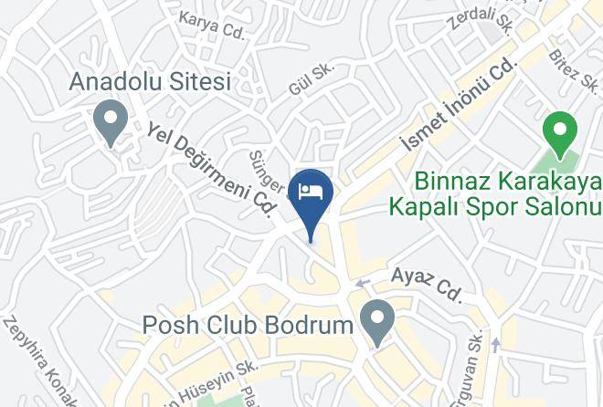 Bodrum - Club Shark Hotel Maps