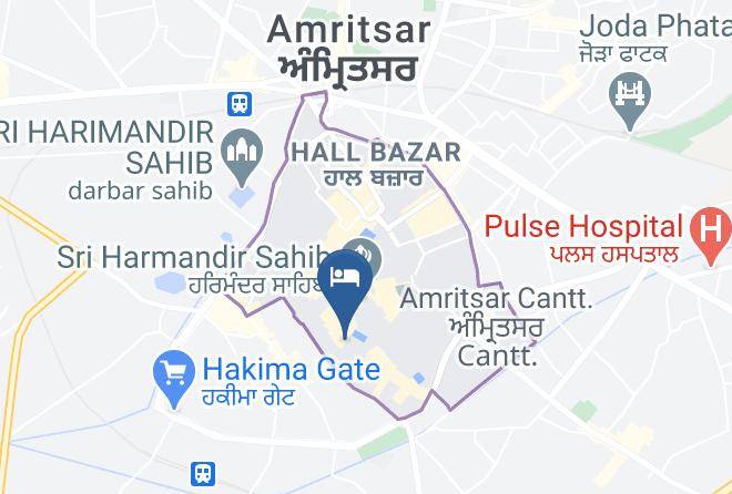 Amritsar - Deep Sangat Niwas Maps