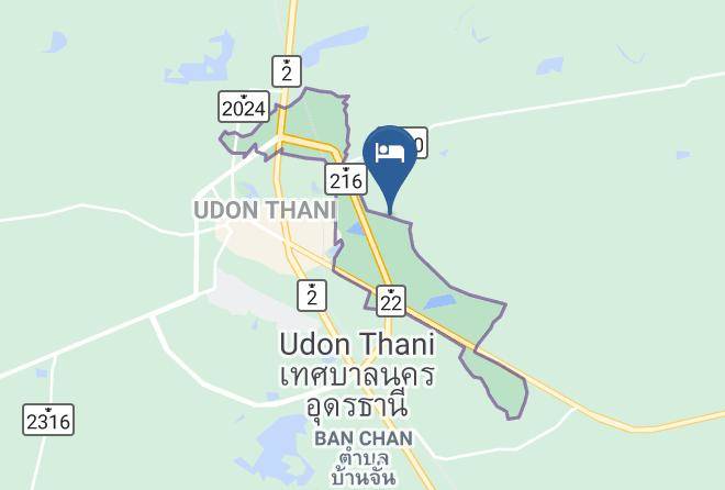 Sharples Apartments Sonntagsjass Map - Udon Thani - Mueang Udon Thani District