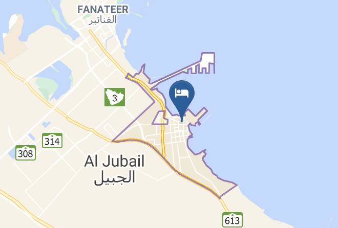 Jubail - Sharq Hotel Maps