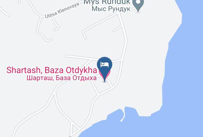 Shartash Baza Otdykha Map