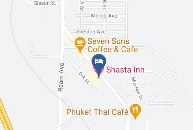 Siskiyou - Shasta Inn Maps