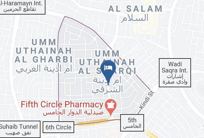 Amman - Shatha Petra Hotel Maps