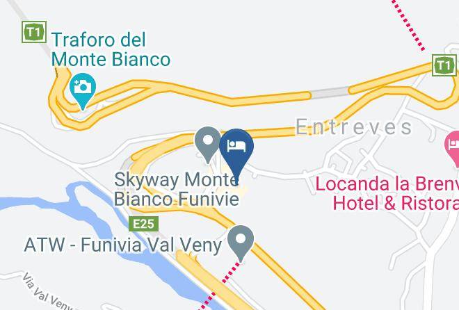 Aosta - Shatush Courmayeur Maps