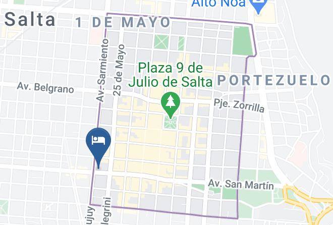 Salta - Shauard Hotel Maps