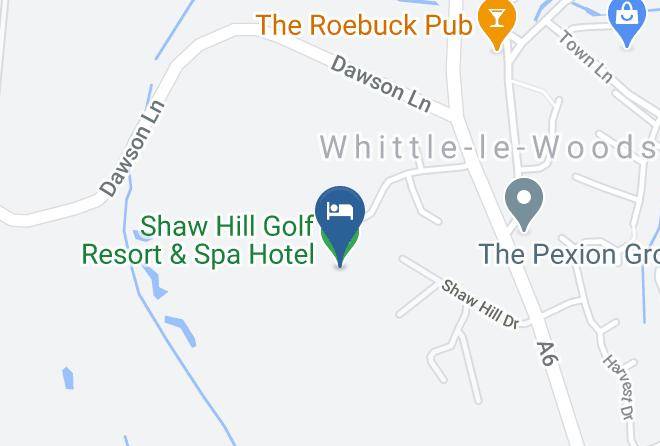 Lancs - Shaw Hill Golf Resort & Spa Hotel Maps