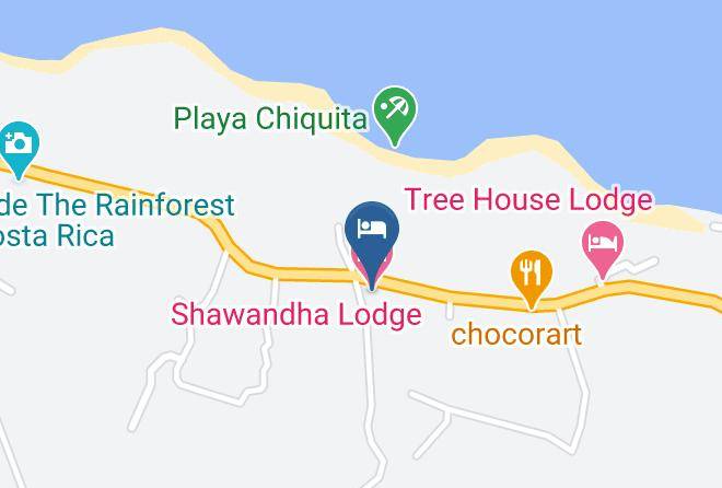 Talamanca - Shawandha Lodge Maps