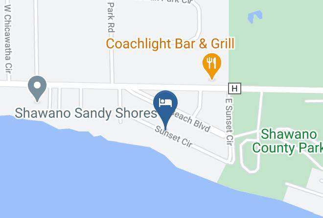 Shawano - Shawano Lake Resort Maps