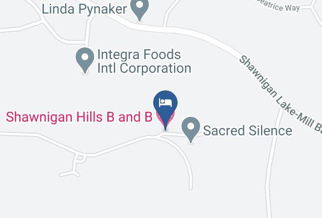 Shawnigan Hills B And B Map