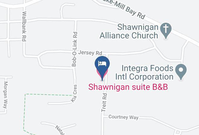 Cowichan Valley - Shawnigan Suite B&b Maps