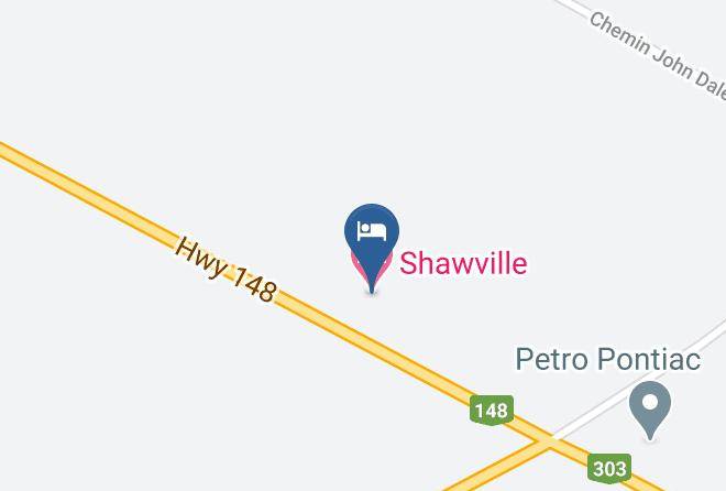 Pontiac Regional County Municipality - Shawville Hotel Maps