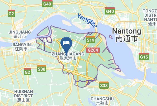 Suzhou - Shazhou Express Hotel Maps