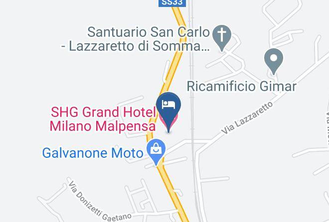 Varese - Shg Grand Hotel Milano Malpensa Maps