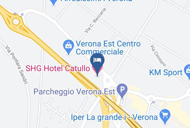 Verona - Shg Hotel Catullo Maps