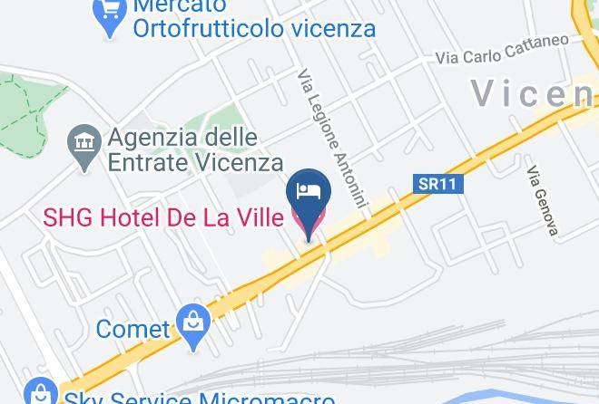 Shg Hotel De La Ville Map